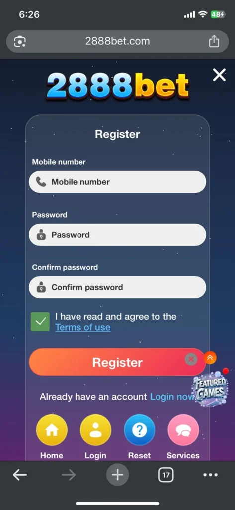2888Bet Game
